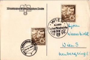 1939 Winterhilfswerk des Deutschen Volkes - 1. Volksweihnacht der Ostmark "im Jahre der Heimkeh...