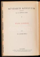 Lázár Béla: Paál László. Művészeti könyvtár. Mesterházy Jenő művészettörténész autográf ceruzás beje...