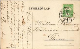 1911 Bánffyhunyad, Huedin; Barcsay kastély / castle
 (EK)