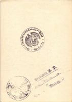 Második világháborús motoros katona / WWII German Nazi military, soldier on motorbike + So. Stpl (no...