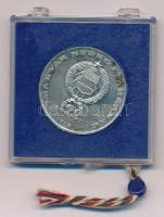 1974. 100Ft Ag "25 éves a KGST" eredeti sérült, plombált "MNB" tokban T:BU, pati...