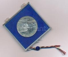 1972. 100Ft Ag "Budapest" eredeti "MNB" tokban T:BU Adamo EM40