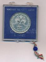 1978. 200Ft Ag "Az első magyar aranyforint" eredeti "MNB" tokban T:BU, kis patin...