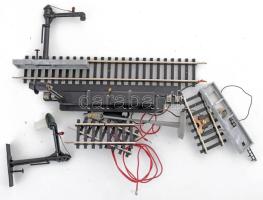 2 darab Piko 6966 Blocksignalset modell vasúti átjáró, dobozában, némi hiánnyal