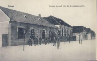 Gönyű Kovács József bor- és fűszerkereskedése