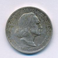 1936. 2P Ag "Liszt Ferenc" T:AU, patina
Adamo P7.3