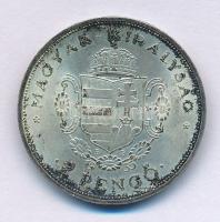 1935. 2P "Rákóczi" T:AU-XF, patina
Adamo P7.2
