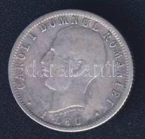 Románia 1906. 1L Ag "I. Károly uralkodásának 40. évfordulója" T:3
