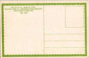 Erzherzog Maximilian Eugen von Österreich. Offizielle Karte für Rotes Kreuz. Kriegsfürsorgeamt Krieg...