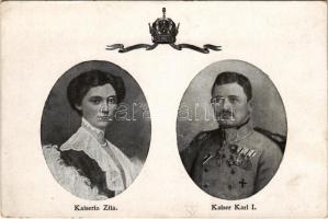 Kaiserin Zita, Kaiserl Karl I. / Zita királyné és IV. Károly (Rb)