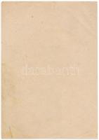 Lengyelország 1947. "Varsó újjáépítésére" téglajegy 100Zl értékben, kitöltve, aláírva T:XF...