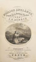Heilige Anklänge. Gebete für katholische Christen von J. S. Albach. Pest, 1864, Heckenast. Kiadói cs...