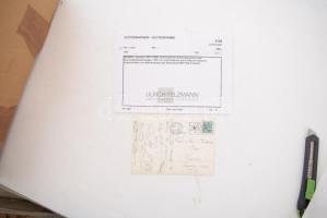 Jaroslav Drobný (1921?2001) cseh-egyiptomi teniszező, az International Tennis Hall of Fame tagja, jégkorongozó, olimpikon és más csehszlovák sportolók aláírása /  Signature of Jaroslav Drobný (1921?2001) Czech-Egyptian tennis player, member of the International Tennis Hall of Fame, ice hockey player, Olympian and other Czechoslovak athletes