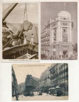 39 db főleg RÉGI külföldi város képeslap Európa nélkül, vegyes minőség
