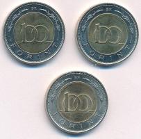 2024. 100Ft "Magyar Nemzeti Bank" (3x) T:AU