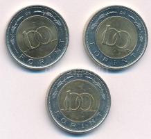 2022. 100Ft "Pénzmúzeum" + 2023. 100Ft "175 éves a Magyar Honvédség" + 2024. 100...