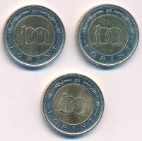 2022. 100Ft "Pénzmúzeum" + 2023. 100Ft "175 éves a Magyar Honvédség" + 2024. 100...