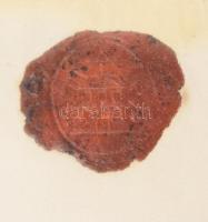 cca 1820-1940 régi okmányok, nyugták, segédlevél