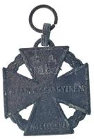 1916. "Károly-csapatkereszt" Zn kitüntetés mellszalag nélkül T:XF oxidáció 1916. "Charles Troop Cross" Zn decoration without ribbon C:XF oxidation NMK 295.