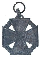 1916. "Károly-csapatkereszt" Zn kitüntetés mellszalag nélkül T:XF oxidáció 1916. "Cha...