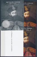 2004/49 Bethlen Gábor 4 db-os emlékív garnitúra, azonos sorszámmal (20.000)