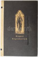Magyar legendárium. Ford.: Tormay Cecilia. Molnár C. Pál fametszeteivel. Bp., [1931], Kir. M. Egyetemi Nyomda, 134+(2) p. Szövegközti fametszetű illusztrációkkal, könyvdíszekkel. Kiadói aranyozott félpergamen-kötés, a borítón ragasztónyommal(?), belül nagyrészt jó állapotban.