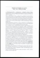 Zsidótörvények Horthy Miklós kormányzósága idejéből. Bp., é.n., Tett és Védelem Alapítvány, 29+(3) p...