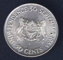 Botswana 1966. 50c Ag "Függetlenség" T:2