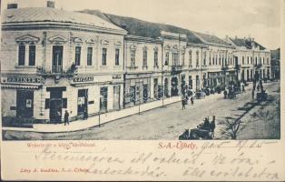 Sátoraljaújhely Wekerle tér a Breiner Kávéházzal