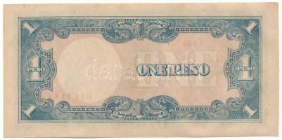 Fülöp-szigetek / Japán megszállás DN (1943) 1P T:AU sarokhajlások, hullámos papír Philippines / Japa...