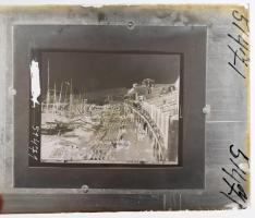 cca 1910 22 db üveg dia: Olaszország, repülés, technika témájú képek, kb 9x9 cm