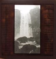 cca 1910 13 db üveg dia: Amerikai életképek: Dél-Amerika, Santiago, Rio, Észak-Amerika, látványos ké...