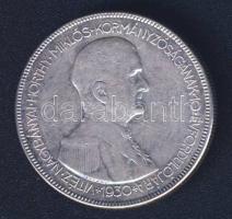 1930. 5P Ag "Horthy jobbra" T:3+
