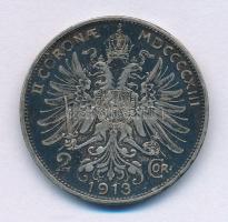 Ausztria 1913. 2K Ag "Ferenc József" T:VF, patina
Austria 1913. 2 Corona Ag "Franz J...