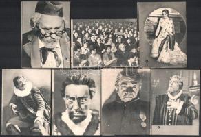 cca 1950 Színházi képtár 7 db ismertető füzet