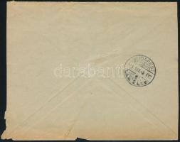 1901 Ajánlott expressz levél 70f bérmentesítéssel "DERECSKE" - "BUDAPEST"