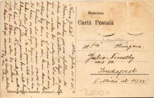 1925 Nagyenyed, Aiud; "Romanul" Kereskedelmi, ipari és gazdasági részvénytársaság / "...