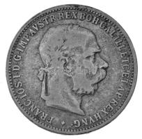 Ausztria 1892. 1K Ag "Ferenc József" T:VF-F, patina R!
Austria 1892. 1 Corona Ag "Fr...