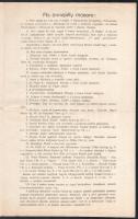 1921 Meghívó a debreceni Kegyes Tanítórend kétszáz éves jubileumára. Iványi Béla (1878-1964) jog- és...