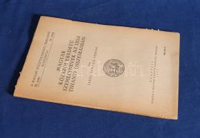 Terestyéni Cz. Ferenc: 
Magyar közszói eredetű személynevek az 1221-i tihanyi összeírásban.
Budape...