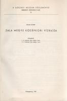 Holub József: 
Zala megye középkori vízrajza. Függelék: A malmok Zala megye vizein. A halászat Zala...