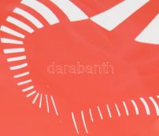 Vasarely, Victor (1908-1997): Zebra. Szitanyomat, papír, jelzett, üvegezett fakeretben, 48,5x38,5 cm...