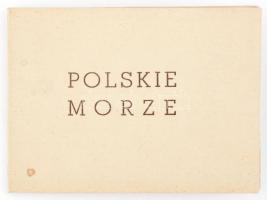 Lengyel tenger / Polskie Morze leporello 9 darab képpel, 7,5x10 cm