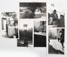 cca 1960/70, 22 darab fekete-fehér fotó, 9x14 cm