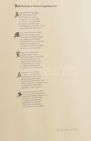 Szász Endre (1926-2003): Illusztráció Francois Villon Rablóballada a Vörös Coquillard-ról c. művéhez...