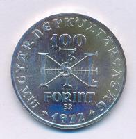 1972. 100Ft Ag "Szent István" T:BU
Adamo EM39