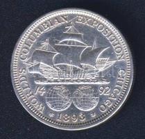 USA 1893. 1/2$ Ag "Columbian" T:2/3 kis ph
