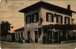 Mossa, Caffé Trattoria "Alla Stazione" / railway café and restaurant (pinholes)