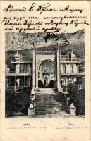 1903 Alupka (Crimea), Palais d'Aloupka vue de la mer / Vorontsov Palace (fa)