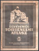 báró Lipthay Antal aláírásával ellátott atlasz:   Barthos-Kurucz: Egyetemes Történelmi Atlasz. Bp., 1935, M. Kir. Állami Térképészet, 40 p. Papírkötésben,